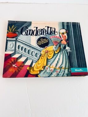 Vintage Cinderella pop-up book hardcover